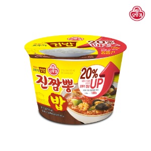 오뚜기 컵밥 진짬뽕밥 217.5g/증량 x 12개 (1BOX)